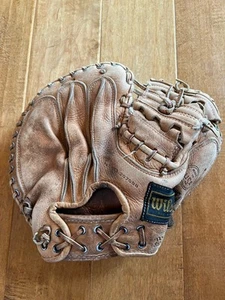 Vintage Wilson A2400 Catchers Mitt Roy Campanella Twin Action Pat. 207088 - Picture 1 of 12
