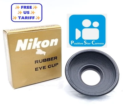 [Sin usar] Ocular de goma Nikon F F2 para buscador redondo de JAPÓN Foto 1 de 4