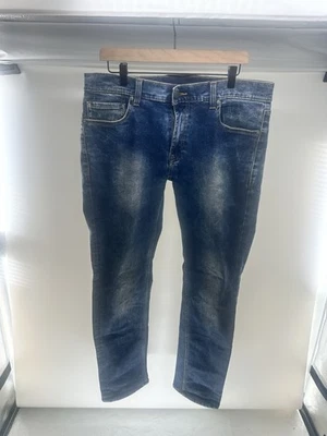 Pantalones de mezclilla United Colors of Benetton para hombre azules de pierna recta talla 36 Foto 1 de 4