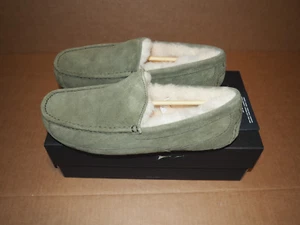 UGG Men's Ascot Slipper - Moss Green - U.S Size 9 Authentic - Picture 1 of 6