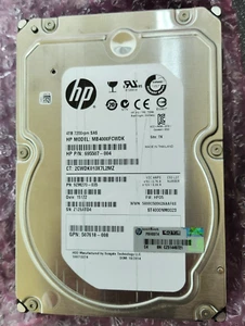 HP 695507-004 507618-008 4TB 3.5" MDL LFF SC 7.2K SAS Hard Disk Drive - Afbeelding 1 van 1