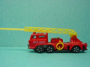 Playart Made in Hong Kong Frre Department Fire Truck with Ladder - Picture 1 of 5