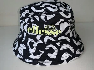 Ellesse Bucket Hat Lorenzo Mens White Bucket Hat Summer Bucket Hat Holiday Hat - Picture 1 of 1