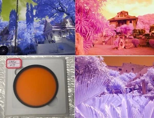 550nm long pass Candy Infrared Filter 55mm *** SEE VIDEO *** Full Spectrum - Picture 1 of 20
