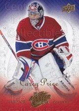 2008-09 Montreal Upper Deck NHL AS Game #3 Carey Price