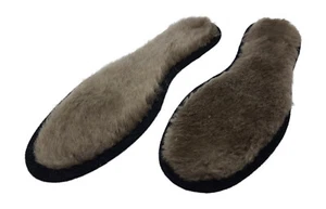 warme Winter Royal Lammfelleinlagen Lammfell Einlegesohlen Schuheinlagen - Bild 1 von 3