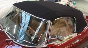 CAPUCHA MOHAIR ROADSTER JAGUAR E TIPO 4.2 NEGRA - Imagen 1 de 1