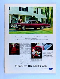 1967 Mercury Vintage 4 Door Hard Top Original Print Ad-8.5 x 11" - Picture 1 of 6