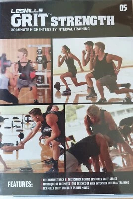 Kit CD&DVD LES MILLS GRIT Strength release 05 incl. notes choreo - Photo 1/3