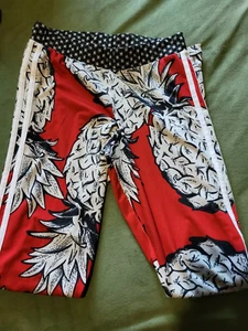Adidas Farm Rio Pineapple Womens Leggings Size Small EUC - Picture 1 of 9