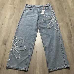 BDG urban outfitter women’s jeans 33 x 32 boyfriend Baggy new with tags FLAW - Picture 1 of 11