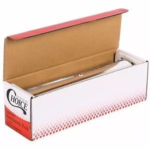 "NUEVO 12" x 1000' Food Service ESTÁNDAR Food Service Estuche comercial envolvente de rollos de aluminio - Imagen 1 de 3
