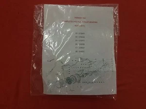 FERRARI 360 COJINETE EMBRAGUE SELLOS ANILLOS, NO PARA F1 - Imagen 1 de 10