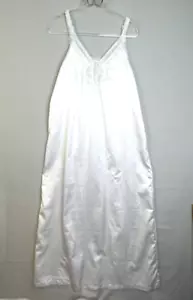 Bert Yelin Iris Nightgown Women Large White Lace Long Sleepwear Bridal Feminine - Picture 1 of 7