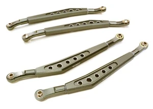 Integy C26985GUN Upper Suspension Linkage Set 124mm for Axial 1/10 Wraith 2.2 - Picture 1 of 12