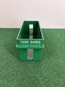 Bulk Rolled Coin Plastic Storage Tray- $200 Dimes- USA Made - Picture 1 of 16