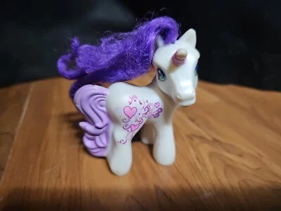 2008 MY LITTLE PONY SWEETIE BELLE FIGURE MCDONALDS (MA676) - Image 1 of 3