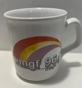 WMFG 96,5 Magic FM Kaffeebecher Vintage Radiosender Swag Werbetasse - Bild 1 von 12