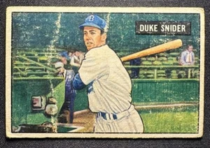 1951 Bowman #32 Duke Snider HOF Brooklyn Dodgers - Bild 1 von 7