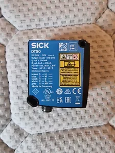 SICK DT-50-p1113 Laser Distance Sensor 0.2m-10m Brand New, Never Used. UK Stock - Picture 1 of 4