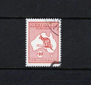 Australia 2013 $10 Canguro y Mapa Sello Centenario Goma Completa CTO Fino Usado - Imagen 1 de 1