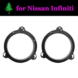 6.5"/6.75" Inch Car Door Speaker Adapters For Infiniti For Nissan Altima Maxima - Picture 1 of 7