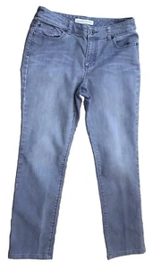 Light Purple Chicos Size 0.5 US Size 6 Platinum Denim Jeans  - Picture 1 of 8