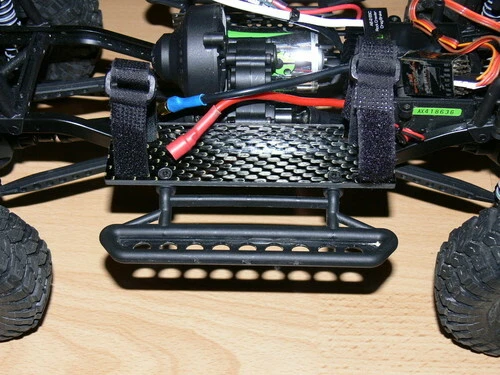 Akkuhalterung auf den Side Rails für Axial SCX10 Honcho G6 Carbon CNC gefräst - Bild 1 von 1
