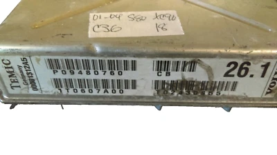Computador de transmissão P09480760 TCM 2001-2004 Volvo S80 ou CX90 - Imagem 1 de 2