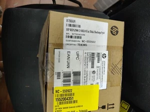 Système de sauvegarde sur disque externe amovible HPE B7B66A RDX+ 500 Go - NEUF ! - Photo 1/4