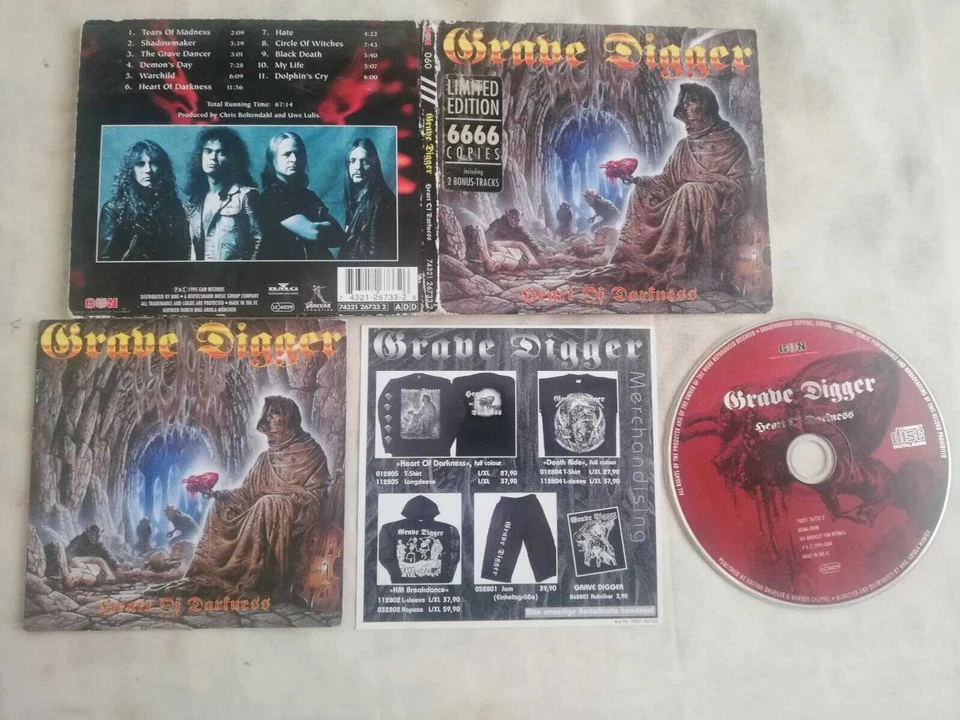 Grave Digger ‎– Heart Of Darkness - CD - Immagine 1 di 1