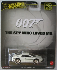 Hot Wheels Pop Culture 2024 James Bond 007 Lotus Esprit S1 Hotwheels Carded - Picture 1 of 3