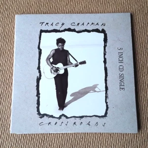 TRACY CHAPMAN Crossroads 3" CD (1989 EKR95CD) Rare 3 Track 3" CD in 3" Gatefold - Picture 1 of 4
