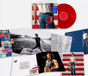 Bruce Springsteen Born In The USA LP Album vinyl record limited RED 2024 Reissue - Picture 1 of 10