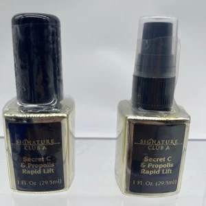 Lot of 2 Signature Club A Secret C & Propolis Rapid Lift 1 Fl Oz New Sealed-NOS - Picture 1 of 4
