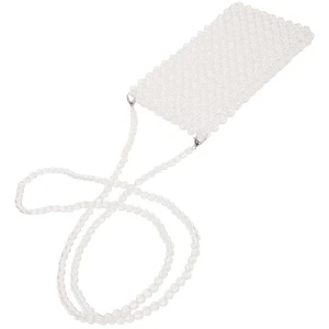 3 pcs Mini Bag Handmade Woven Beads Pouch Vertical Mini Single Shoulder Bag - Picture 1 of 12
