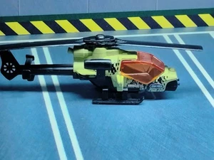 2012 MILITARY Matchbox MISSION HELICOPTER Camo Green Chopper - Picture 1 of 5