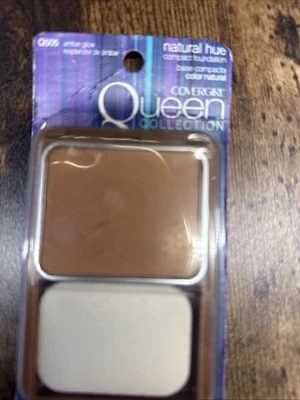 COVERGIRL QUEEN  Natural Hue COMPACT FOUNDATION Q505 Amber glow.    Natural - Image 1 of 4