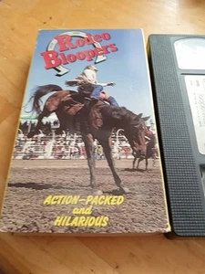 VHS "Rodeo Bloopers" 1990 Good times Video - Picture 1 of 3