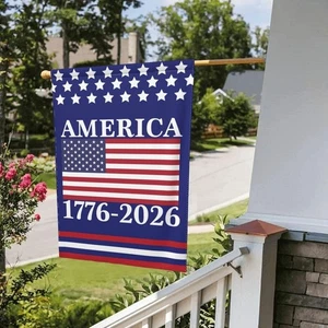 250. Geburtstag Jubiläum Garten Haus Flagge 1776 2026 Jubiläum Geschenk - Bild 1 von 3