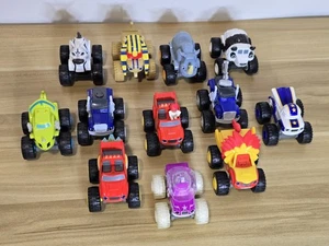 Blaze And The Monster Machines Bundle x12 - Die-Cast Cars Monster Truck Job Lot. - Picture 1 of 7