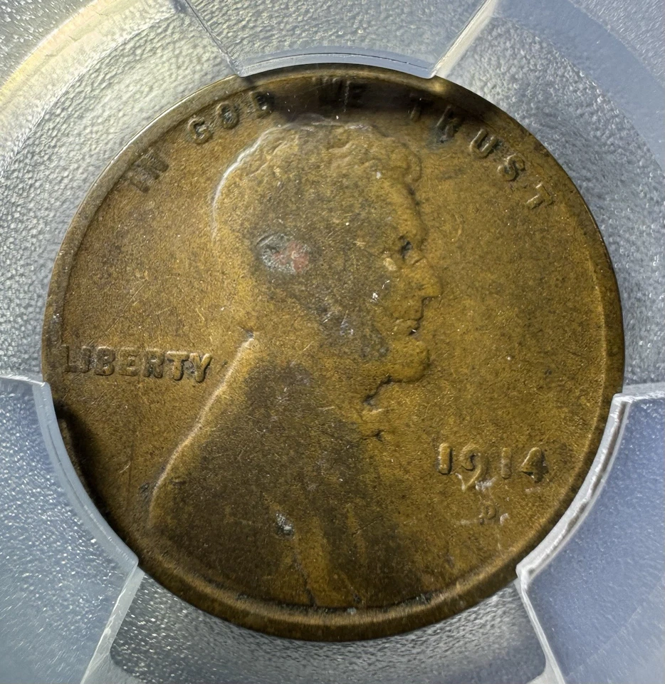 1914 D Lincoln Cent G4 PCGS - Image 1 of 4