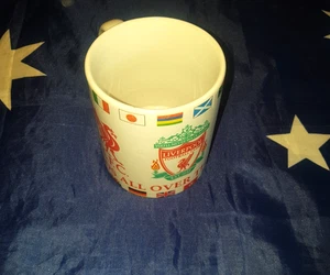 Liverpool FC Reds All Over The World Official Coffee Tea Mug - Picture 1 of 3