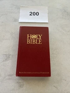 1984 NIV Holy Bible / International Bible Society / Red Cover - Bild 1 von 12