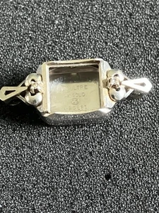 Caja de reloj de oro blanco de 14k para mujer con diamantes 4,6 gramos - Imagen 1 de 6