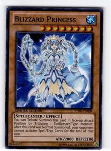 Yu-Gi-Oh Limited Edition Blizzard Princess Super Rare #CT09-DE009 - Bild 1 von 2