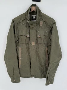 G-Star Raw CM Recolite Jacket Men’s Medium Army Green Military Combat Overshirt - Picture 1 of 8