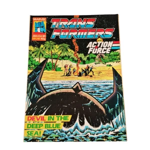 Transformers UK #241 Marvel UK 28th October 1989 Comic G1 GI Joe British MTMTE - Picture 1 of 12