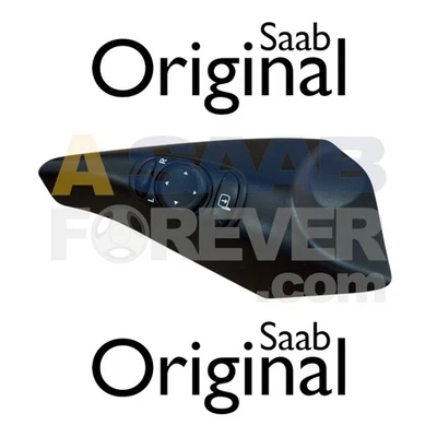 Interruptor de control de espejo Saab 9-3 12782904 memoria plegable eléctrica 2003-2011 usado OEM Foto 1 de 4