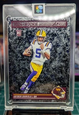 2024 Score  Jayden Daniels Customized Football Card Art  Read Description  - Image 1 of 4